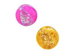 BADEBALL GLITTER BEACH (41CM) Rosa - Uteleiker