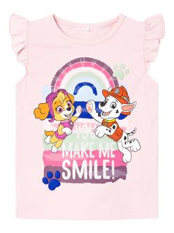 NMFASANA PAWPATROL T-SKJORTE Parfait Pink - Name It