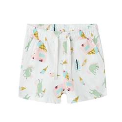 NMFVIGGA SHORTS Bright white/unicorn - Name It