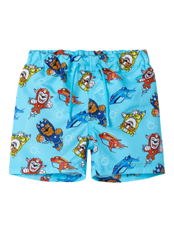 NMMMOTI PAWPATROL LONG SWIMSHORTS Bluefish - Name It