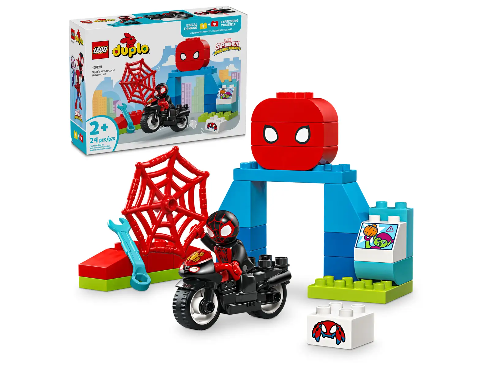 LEGO 10424 Spins motorsykkeleventyr 10424 - Lego duplo