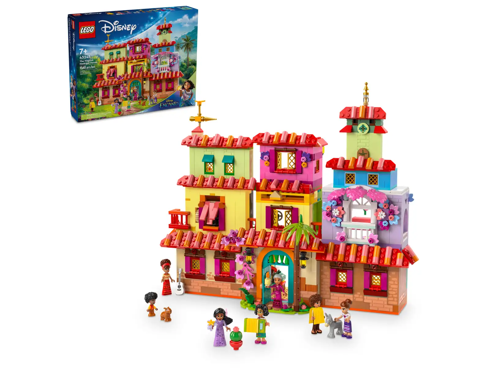 LEGO 43245 Familien Madrigals magiske hus 43245 - Lego disney