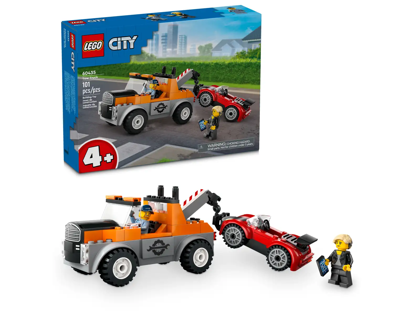 LEGO 60435 Bergingsbil og sportsbil 60435 - Lego city