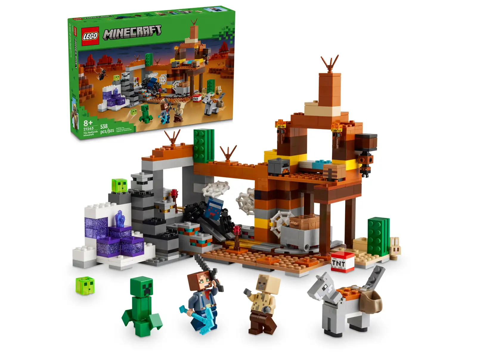 LEGO 21263 Gruvegang i steinørkenen 21263 - Lego Minecraft