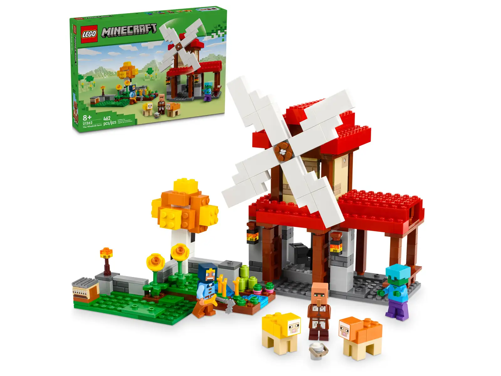 LEGO 21262 Vindmøllegården 21262 - Lego Minecraft