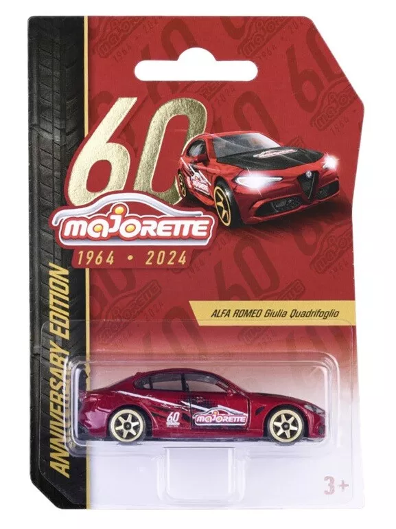 Anniversary Edition Premium, 6-asst. Alfa Romeo Giulia Quadrifogoli - Majorette
