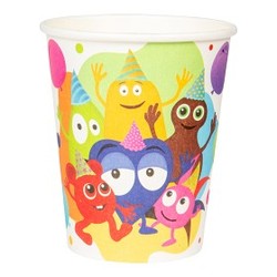 Papp-kopp Babblarna 8pk  papp kopp - Bursdag/Fest