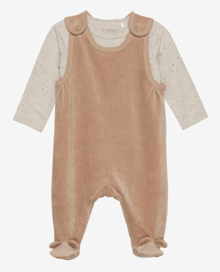 SET BODY OG VELOUR ROMPER