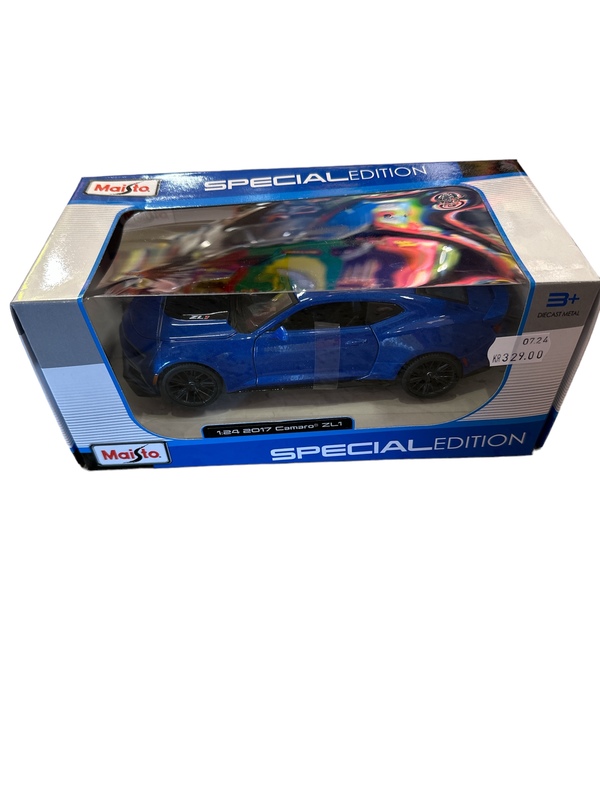 MAISTO 1:24 2017 CHEVROLET CAMARO ZL1 BLUE