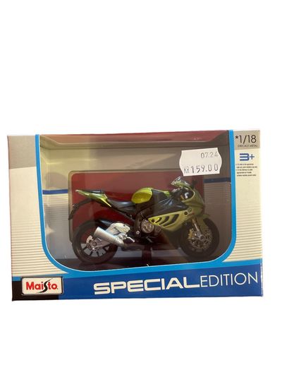 MAISTO 1:18 MOTORSYKKEL BMW S1000RR - Maisto