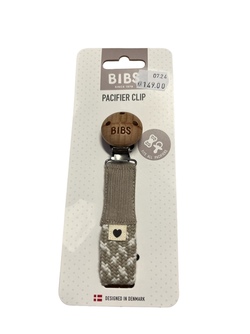 BIBS Pacifier Clip  Sand/Ivory Sand /  Ivory - Bibs