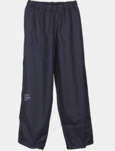 Kattnakken regnbukse lett junior  Kattesvart - Kattnakken