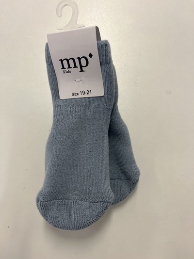 MP- sokker med antigli Dusty Blue - MP 