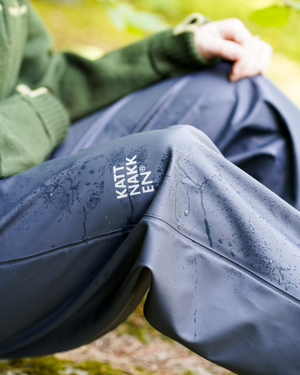 Kattnakken lett regnbukse vaksen 