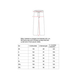Kattnakken lett regnbukse vaksen 