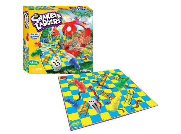 STIGESPILL - snakes and ladders