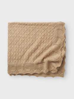 NBNWRUNI WOOL KNIT BLANKET