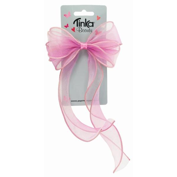 SLØYFE STOR ROSA MULTIFARGET TINKA BEAUTY