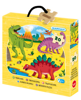 Trepuslespill Dinosaur 20 biter