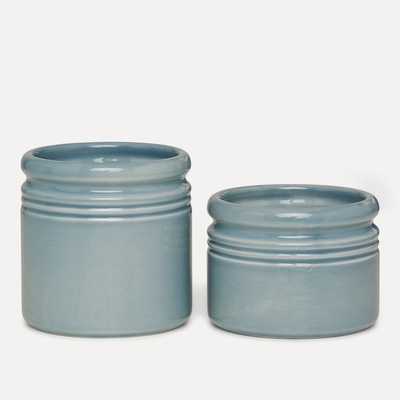 The Legacy Krukker Mini 2pk D: 8cm H:8/6cm Isblå - UND Signature 