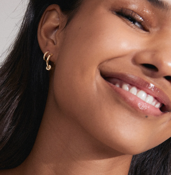 SCOTTIE resirkulerte øreringer 2-i-1 sett