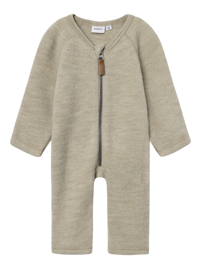 NMFWMINO WOOL BRUSHED LS SUIT Pure Cashmere - Name It
