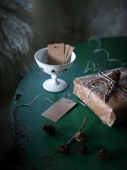 Julemorgen Story Dessertskål med Stett