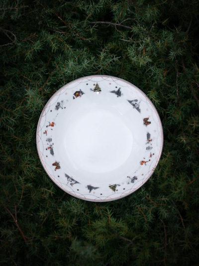 KAMPANJE Julemorgen Story Tallerken 25cm, 2pk ikke relevant - Wik & Walsøe