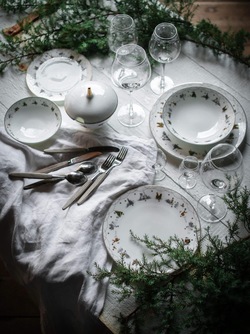 KAMPANJE Julemorgen Story Tallerken 25cm, 2pk