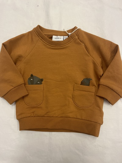 NBMORSON LS SWEAT BRU Almond - Name It