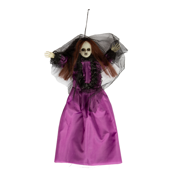 HANGING DOLL PURPLE 55 CM