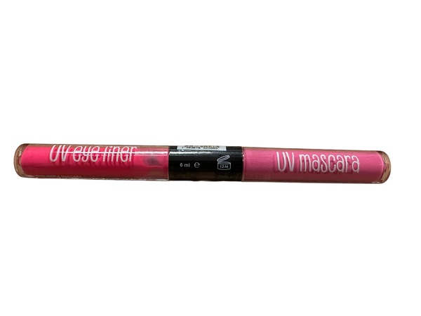JFX 2 IN 1 UV EYELINER & MASCARA ROSA