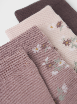 NMFWAK WO/BL 4P SOCK