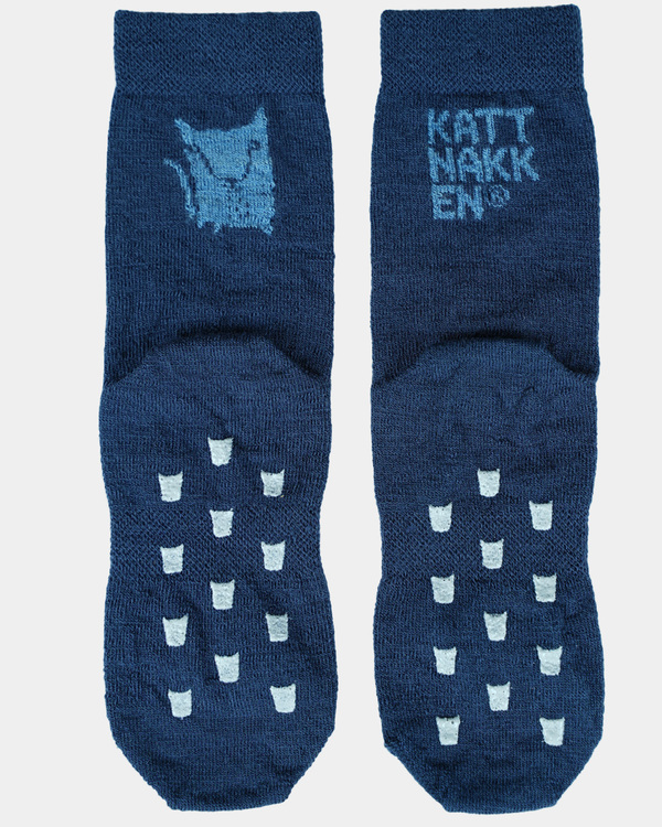 Kattnakken Tynne ullsokker med antigli 2 pak 