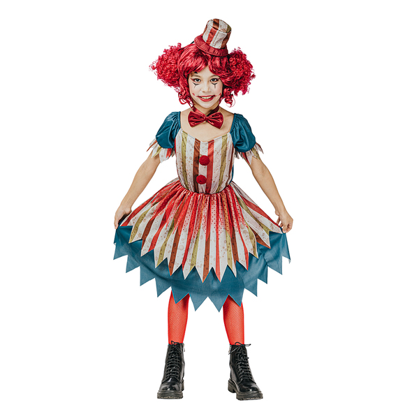 COSTUME VINTAGE CLOWN GIRL 158/164