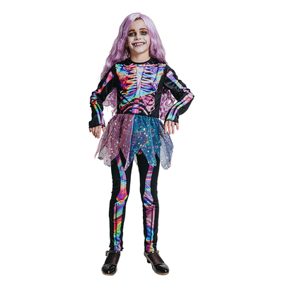 COSTUME SHIMMER SKELETON 146-152 shimmer skeleton - Halloween