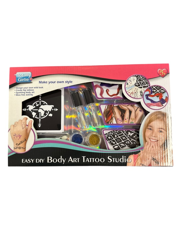 Tattoveringssett - Easy Diy Body Art Tattoo Studio