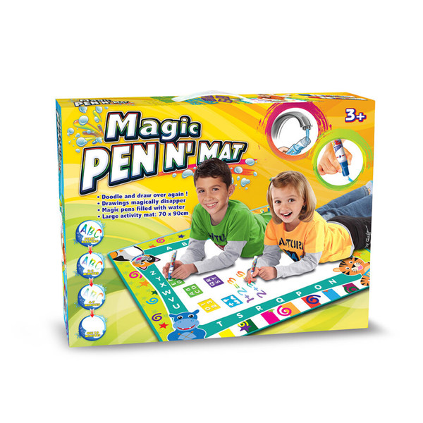 Tegnematte med vannpenner