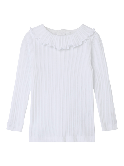 NMFSIHEY LS XSL TOP BRIGHT WHITE - Name It