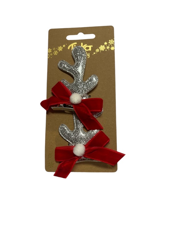 HÅRCLIPS REINSDYR 2 STK TINKA BEAUTY JUL