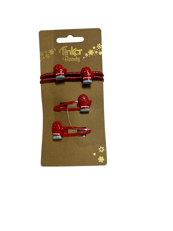 HÅRCLIPS/HÅRSTRIKK VOTTER TINKA BEAUTY JUL