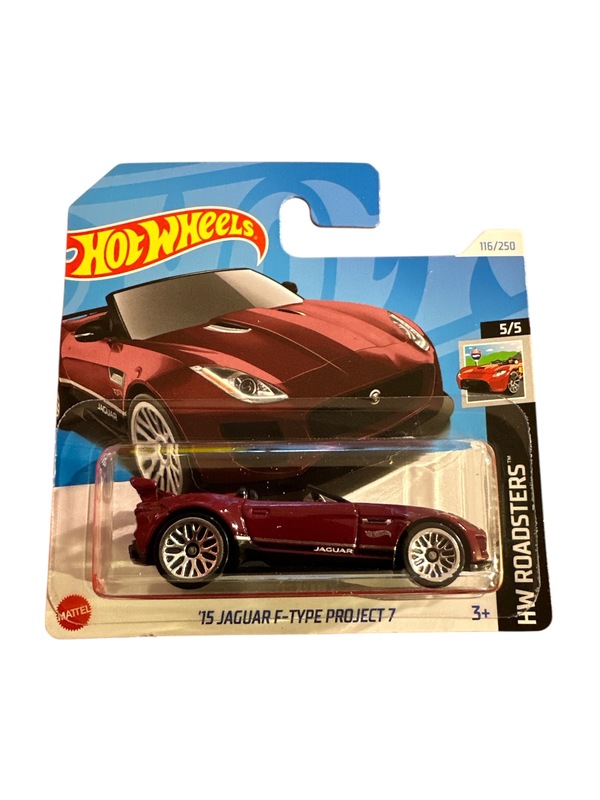 Hot Wheels 1:64 '15 Jaguar F-type Project 7 5/5 Roadsters