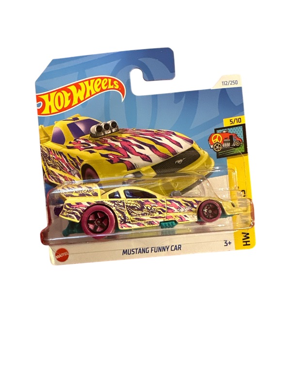 Hot Wheels 1:64 Mustang Funny Car 5/10 HW Art Cars