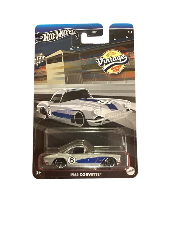 Hot Wheels Vintage 1:63 1962 Corvette 1/5 