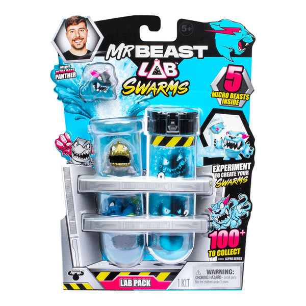 Mr. Beast Lab Swarms Mega Lab 5-pk