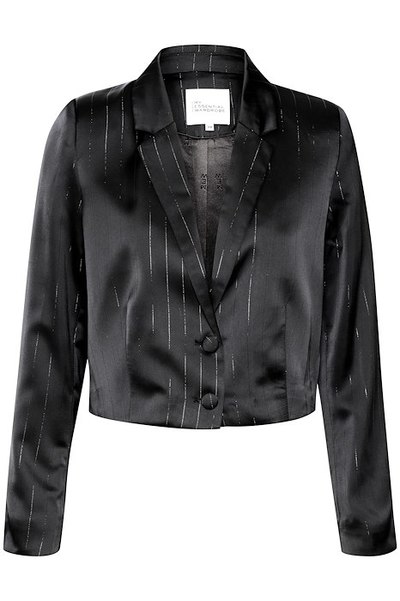 ElnaMW Blazer frå MY ESSENTIAL WARDROBE Sort  - Denim Hunter