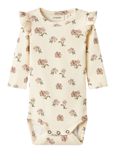 NBFGAVO EKO LS SLIM BODY LIL NOOS Turtledove PEONY - LIL`ATELIER