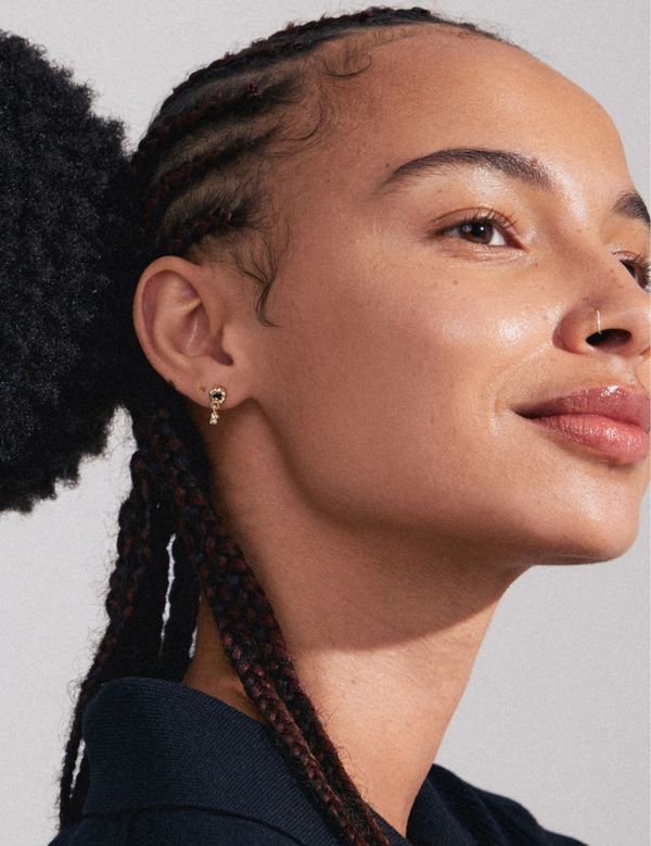 Ryper resirkulerte øreringer heng