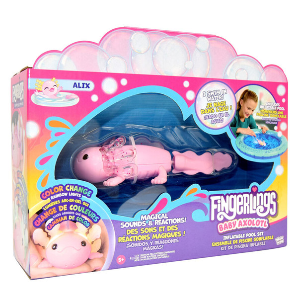 Fingerlings Axolotl Alix Akvarium