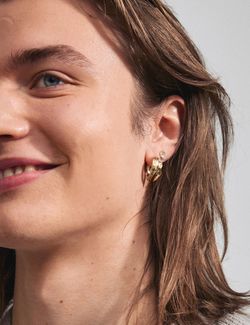 feel øreringer 2-i-1 sett